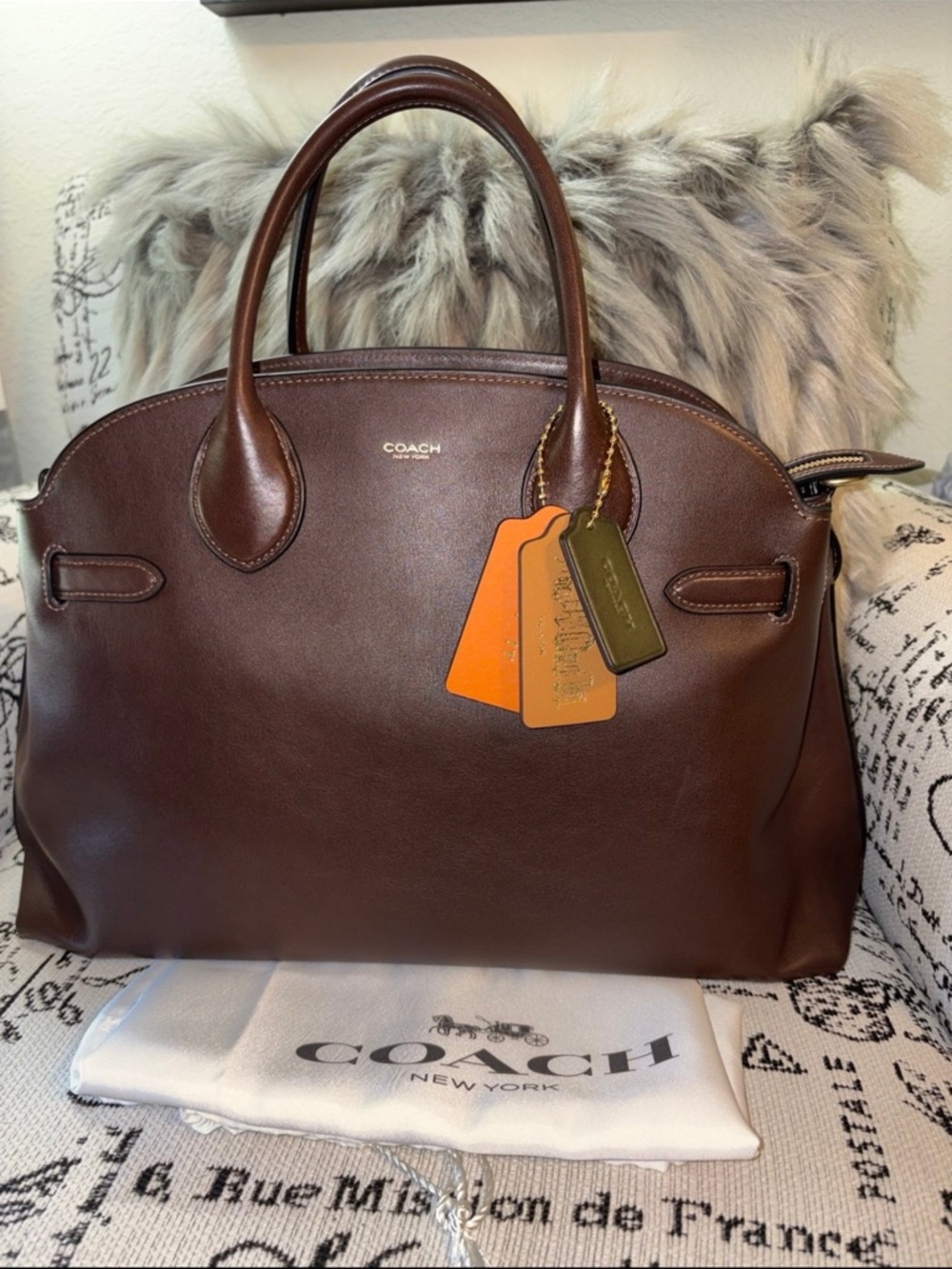 🤎🍫 Coach Empire Carryall 40 🍫🤎
